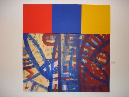 Blaues Himmelszeichen